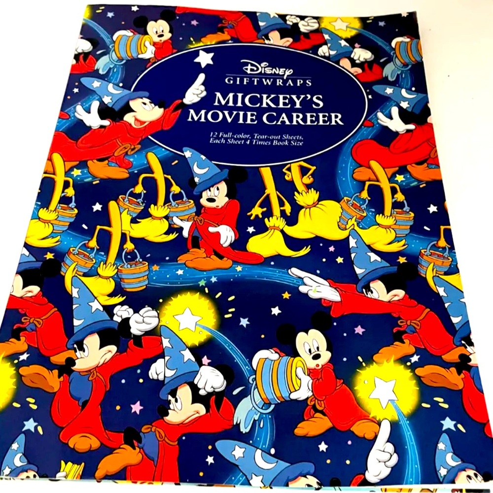 Disney Giftwraps Book - Mickey's Movie Career